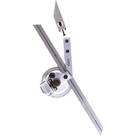 Asimeto 200 mm 1 Çubuk Büyüteçli Açı Ölçer