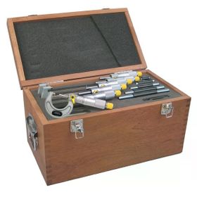 Asimeto AS-101668 0-150x0.01 mm Mekanik Mikrometre Seti