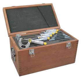 Asimeto AS-101668 0-150x0.01 mm Mekanik Mikrometre Seti