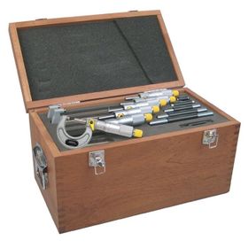 Asimeto AS-101668 0-150x0.01 mm Mekanik Mikrometre Seti