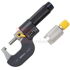 Asimeto AS-108 0-25 mm Numaratörlü Dışçap Mikrometresi