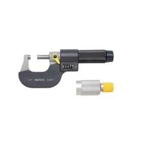 Asimeto AS-108010 0-25x0.01 mm Numaratörlü Dış Çap Mikrometre