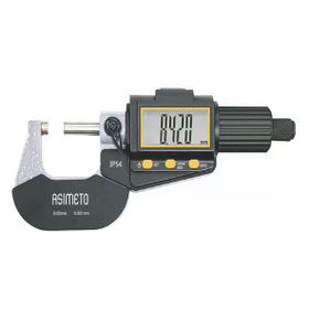 Asimeto AS-116022 25-50x0.001 mm IP54 Dijital Dış Çap Mikrometre