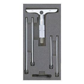 Asimeto AS-201040 0-100x0.01 mm Mekanik Derinlik Mikrometre
