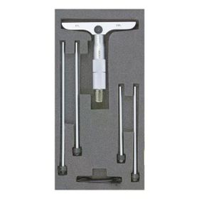 Asimeto AS-201040 0-100x0.01 mm Mekanik Derinlik Mikrometre