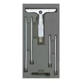 Asimeto AS-201040 0-100x0.01 mm Mekanik Derinlik Mikrometre