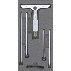 Asimeto AS-201040 0-100x0.01 mm Mekanik Derinlik Mikrometre