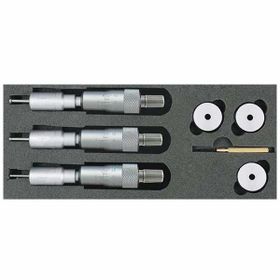 Asimeto AS-208 12-16 mm ve 16-20 mm Üç Nokta Temaslı Dijital İç Çap Mikrometre Seti