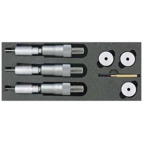 Asimeto AS-208 12-16 mm ve 16-20 mm Üç Nokta Temaslı Dijital İç Çap Mikrometre Seti