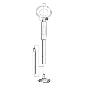 Asimeto AS-480010 18-35 125 mm Silindir Komparatörü Uzatma Çubuğu