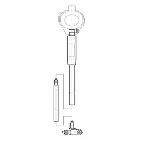 Asimeto AS-480010 18-35 125 mm Silindir Komparatörü Uzatma Çubuğu