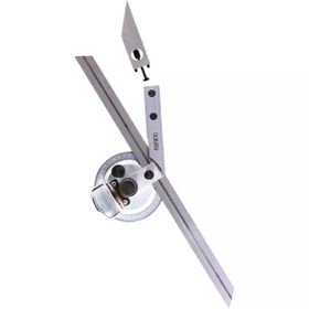 Asimeto AS-490065 3-Çubuk Büyüteçli (150mm, 200mm, 300mm) Açı Ölçer