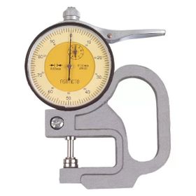 Asimeto AS-491 0-10 mm Kapasite 120 mm Derinlik Saatli Kalınlık Komparatörü
