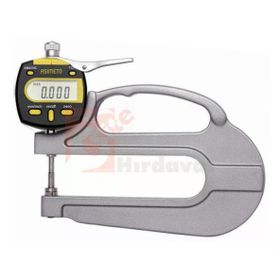Asimeto AS-495 0-10 mm Kapasite 0.01 mm Hassasiyet 30 mm Derinlik Dijital Kalınlık Komparatörü