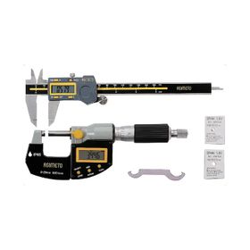 Asimeto AS-960 Dijital Kumpas + Dışçap Mikrometresi İkili Set