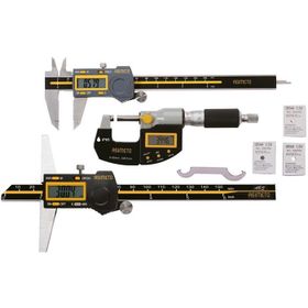 Asimeto AS-960030 Dijital Kumpas Derinlik Kumpas Mikrometre Seti