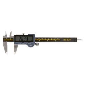 Asimeto IP67 0-200x0.01 mm Büyük Ekran Dijital Kumpas
