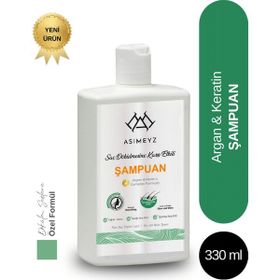 Asimeyz Gümüş Suyu İçerikli Egzema ve Saç Dökülmesine Karşı Kepek Karşıtı Yoğun Onarıcı 330 ml Şampuan