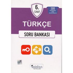 Asistan Yayınları 6. Sınıf Türkçe Soru Bankası - Asistan Komisyon