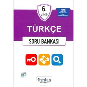 Asistan Yayınları 6. Sınıf Türkçe Soru Bankası - Asistan Komisyon