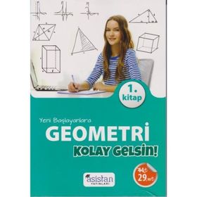 Asistan Yayınları Yeni Başlayanlara Geometri Kolay Gelsin 1.Kitap
