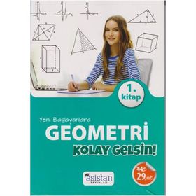 Asistan Yayınları Yeni Başlayanlara Geometri Kolay Gelsin 1.Kitap
