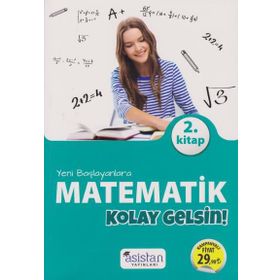Asistan Yayınları Yeni Başlayanlara Matematik Kolay Gelsin 2. Kitap
