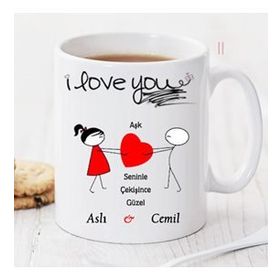 Aşk Seninle Çekişince Güzel Kupa