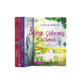 Aşk Serüveni Roman Seti Yunus Arıkan 3 Kitap Takım