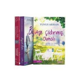 Aşk Serüveni Roman Seti Yunus Arıkan 3 Kitap Takım
