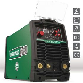 Askaynak TIG315 DC Pulse 4 mt Hava Soğutmalı Argon Kaynak Makinesi Set