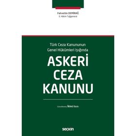 Askeri Ceza Kanunu - Fahrettin Demirağ