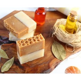 Asklepios 2x100 gr Organik El Yapımı Bal Yulaf Sabunu