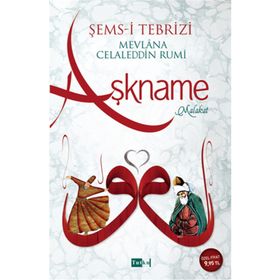 AŞKNAME (KARTON KAPAK) - MEVLÂNÂ CELÂLEDDÎN-I RÛMÎ;ŞEMS-I TEBRIZI