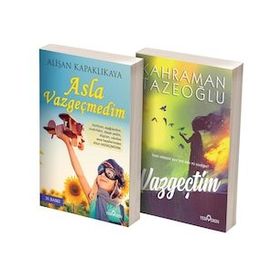 Asla Vazgeçmedim - Vazgeçtim 2 Kitap Set
