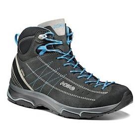 Asolo A40029 A772 Nucleon Mid GV ML Graphite Silver Cyan Blue Kadın Outdoor Bot