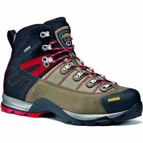 Asolo Fugitive Gore Tex Bej Siyah Kırmızı Erkek Trekking Botu