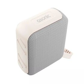 Asonic AS-03 5W BT-USB-TF-TWS 1200 mah Batarya V5.3 Kablosuz Taşınabilir Bej Bluetooth Speaker