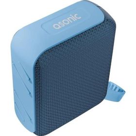 Asonic AS-03 5W BT-USB-TF-TWS 1200 mah Batarya V5.3 Kablosuz Taşınabilir Mavi Bluetooth Speaker