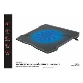 Asonic AS-A34 140 mm Fanlı Notebook Soğutucu Stand