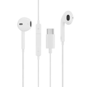 Asonic AS-XK110 Type C Telefon Uyumlu Beyaz Mikrofonlu Kulaklik