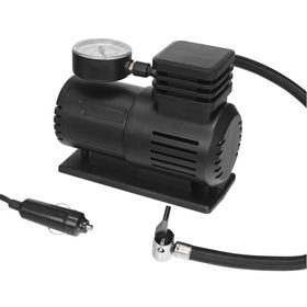 Asonic HK201 Siyah 120 W 12 V Çakmaklık Girişli 150 PSI Taşınabilir Bisiklet Araç Hava Kompresörü