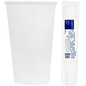 Asorty 16 Oz Beyaz 50'li Karton Bardak