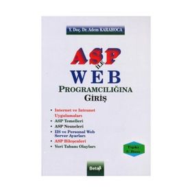 ASP İLE WEB PROGRAMCILIĞINA GİRİŞ - ADEM KARAHOCA