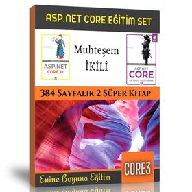 ASP.Net Core Eğitim Seti 2 Süper Kitap Enine Boyuna Eğitim