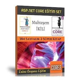 ASP.Net Core Eğitim Seti 2 Süper Kitap Enine Boyuna Eğitim