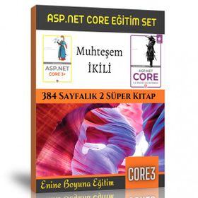 ASP.Net Core Eğitim Seti 2 Süper Kitap Enine Boyuna Eğitim