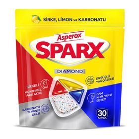 Asperox 30'lu Sparx Bulaşık Makinesi Tableti