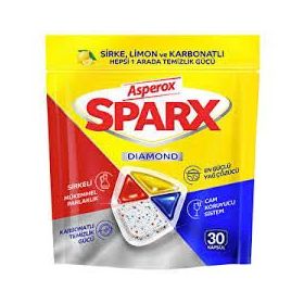 Asperox 30'lu Sparx Bulaşık Makinesi Tableti