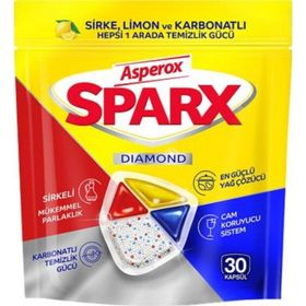 Asperox 30'lu Sparx Bulaşık Makinesi Tableti